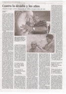 Entrevista diario El País al escultor Alejandro Inglés Llorens